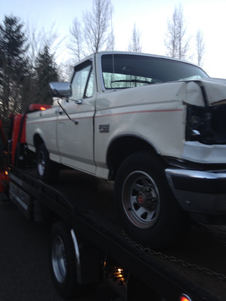 Suspect truck from fatal North Ben hit and run on 1/1/13