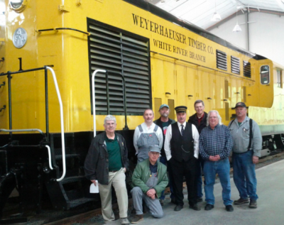 2012 NW Railway Museum Docent program graduates.