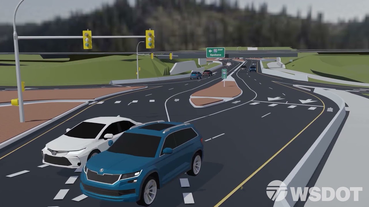 New Diverging Diamond Interchange at I-90/SR 18 Now Open - Living