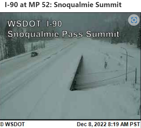 Updated: Snoqualmie Pass is Closed Again - Living Snoqualmie