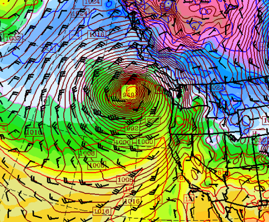 Bomb Cyclone to Bring High Winds to the Snoqualmie Valley: Prepare for Gusts Up to 65mph Tuesday Night