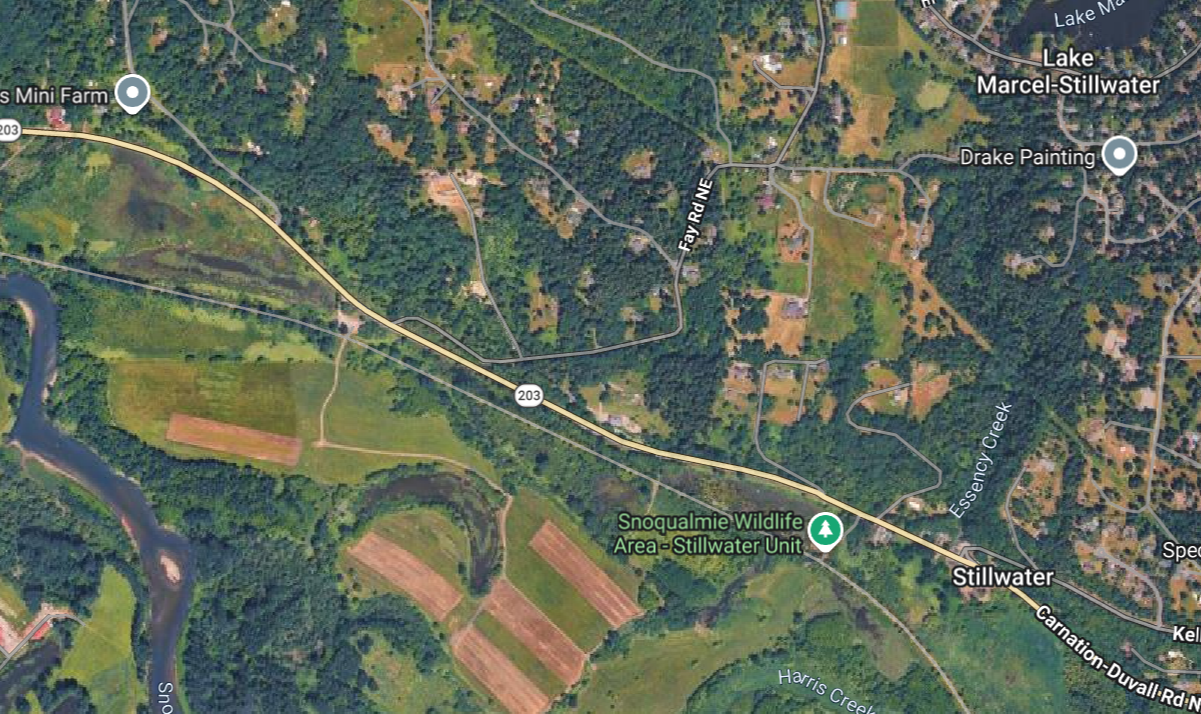 SR 203 Reduced to One Lane at Fay Road Monday